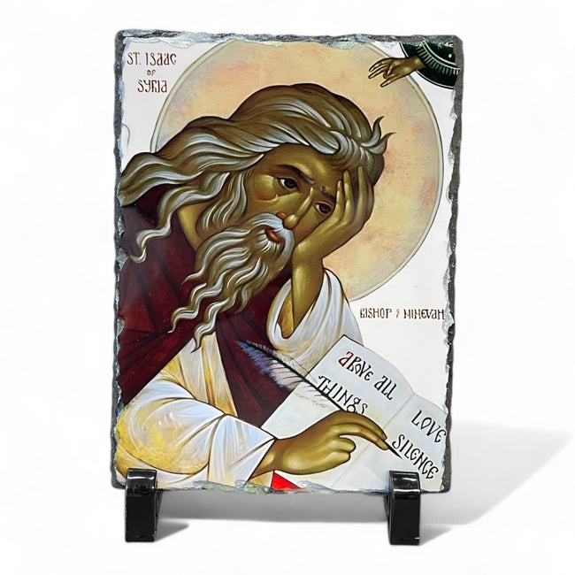 Saint Isaac Slate Icon