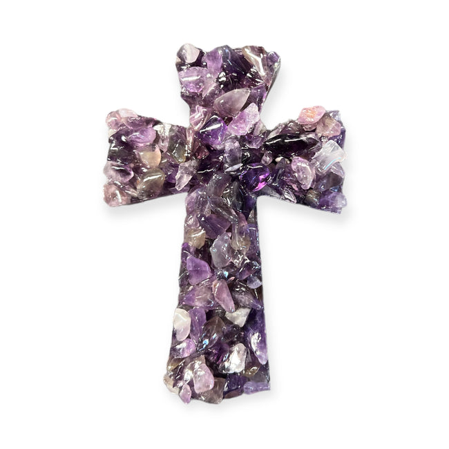Amethyst Crystal Cross