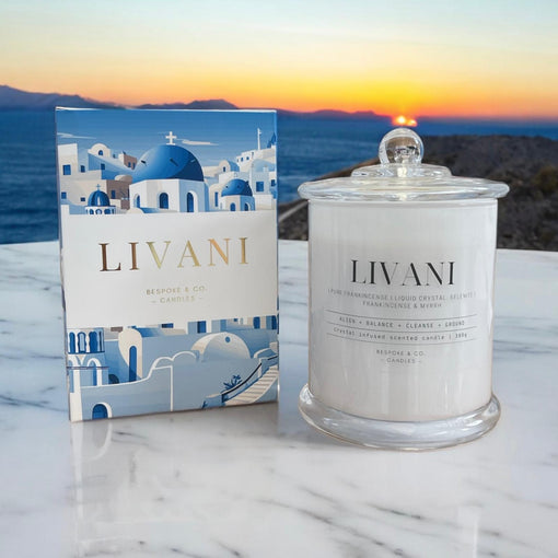 Illuminate Your Space with the Divine Essence of the Livani Candle©