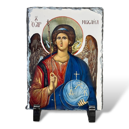 Archangel Michael Slate Tile