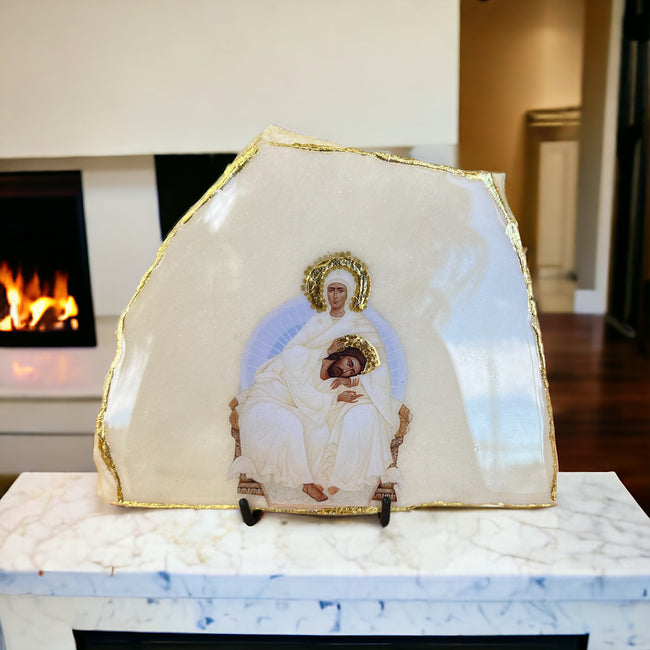 Mother Mary & Jesus Icon