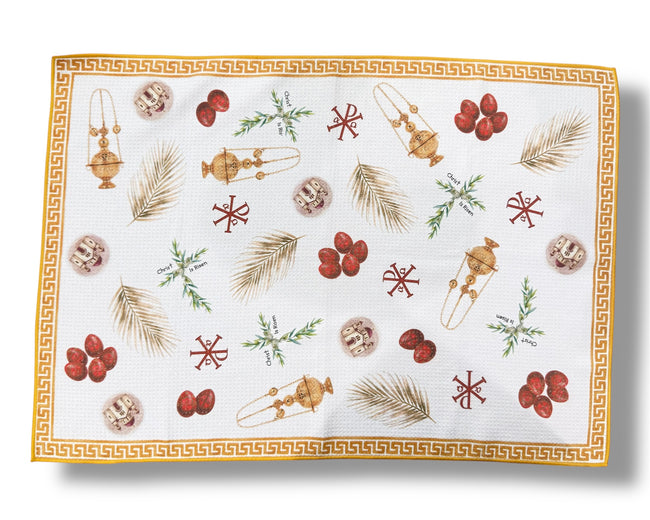 Easter Tea Towel Orthodox Twin Pack Pre-order