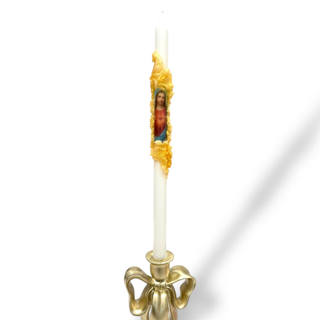 Sacred Heart Jesus Easter Candle