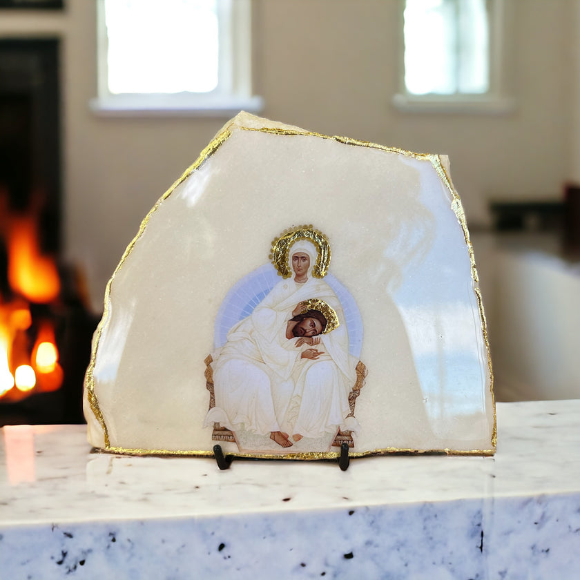 Mother Mary & Jesus Icon