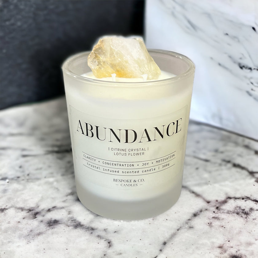 Citrine Abundance Candle