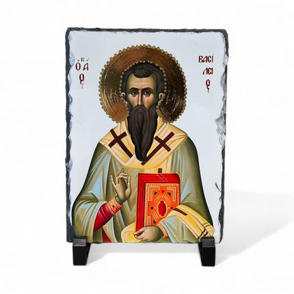 Saint Basil Slate Icon