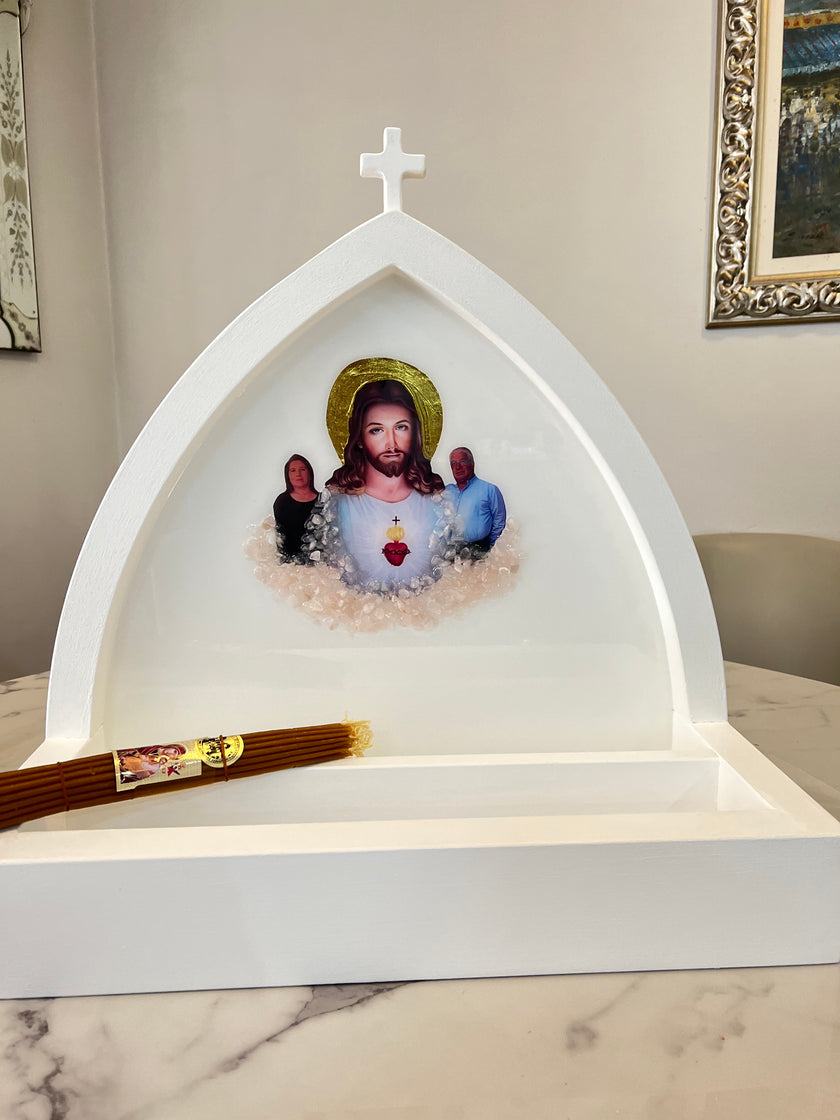 Bespoke Crystal Icon Altar