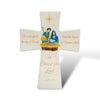 Holy Family Ceramic Cross