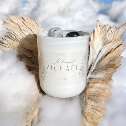 Archangel Michael Crystalline Candle