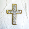 Howlite Crystal Cross