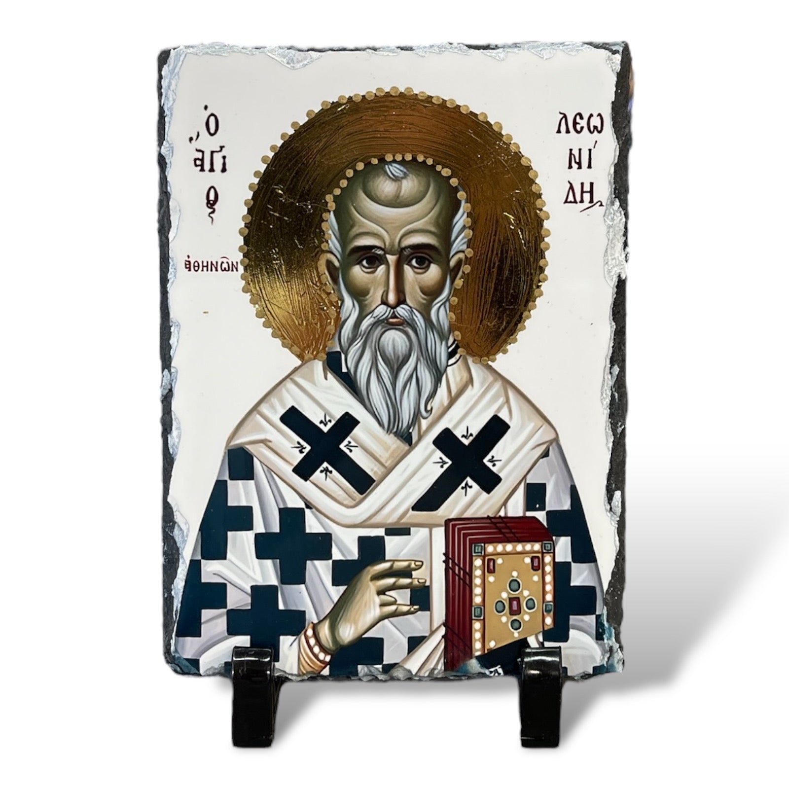 Saint Leonidas Slate Icon