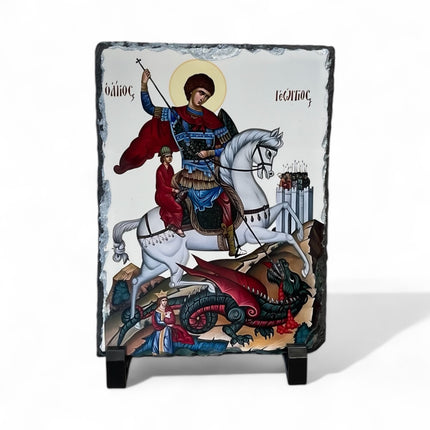 Saint George Slate Icon