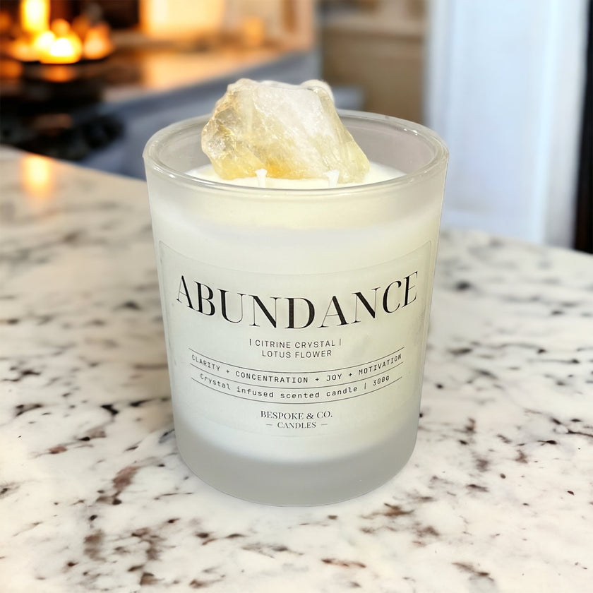 Citrine Abundance Candle