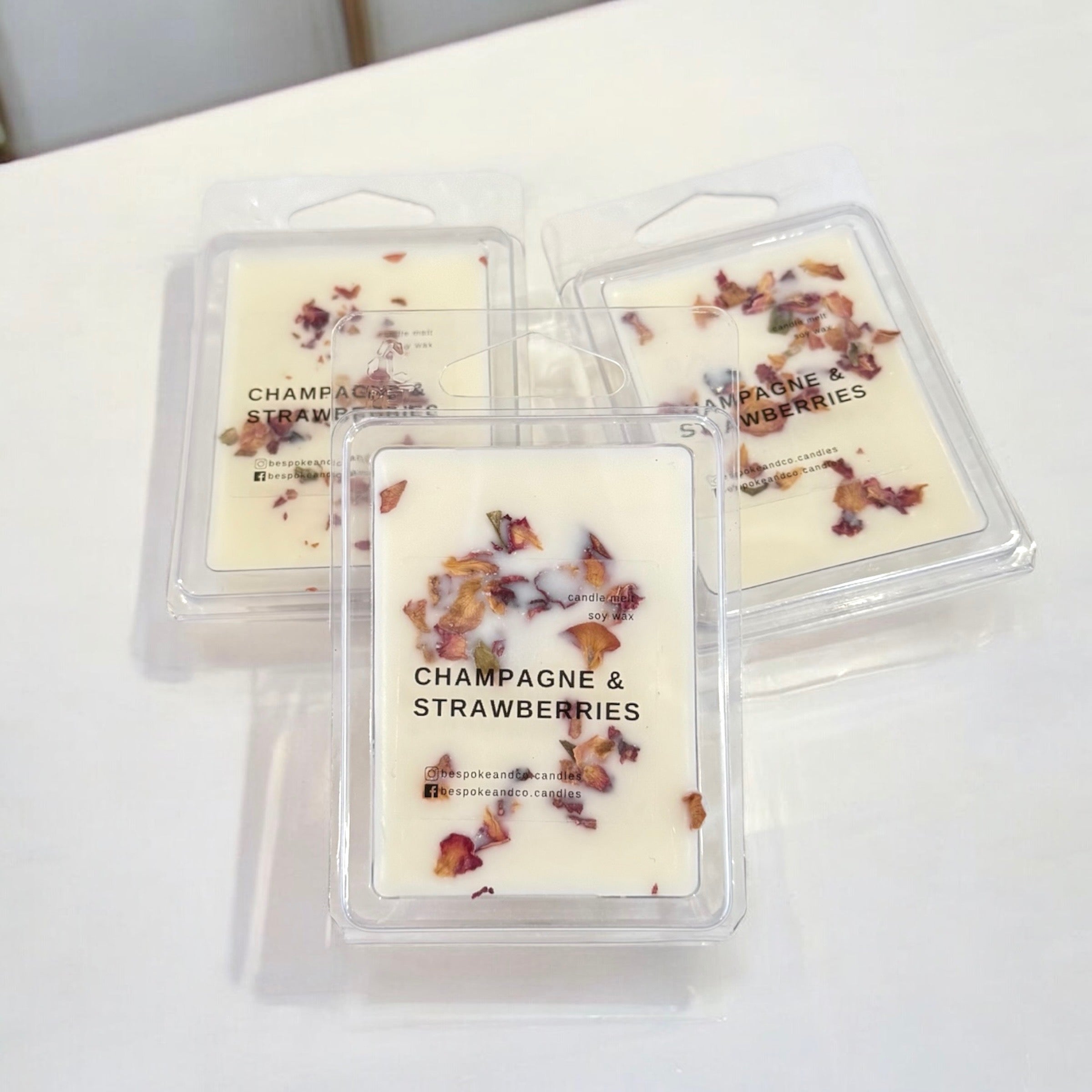 Champagne & Strawberries Melts