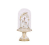 White & Gold Nativity Dome