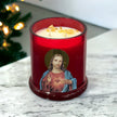 Limited Edition Livani Candle Sacred Heart Icon Depicted