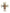 Holy Family Crystal Cross