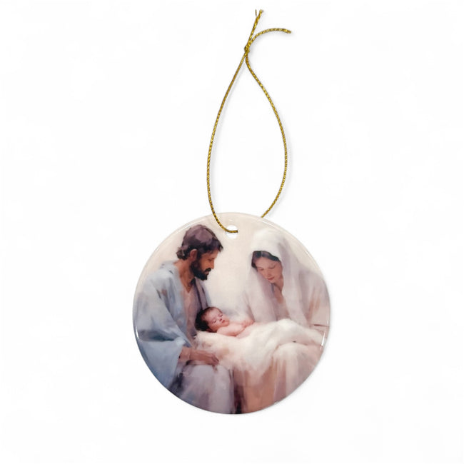 Holy Family Christmas Hanging ornament