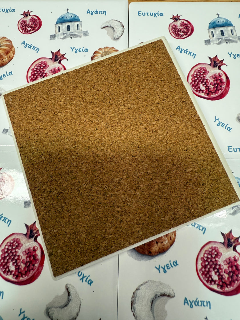 Ceramic Coasters Pack Of 4