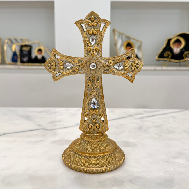 Jewelled Standing cross