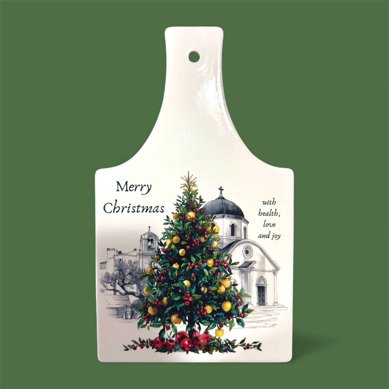 Merry Christmas Pot Holder