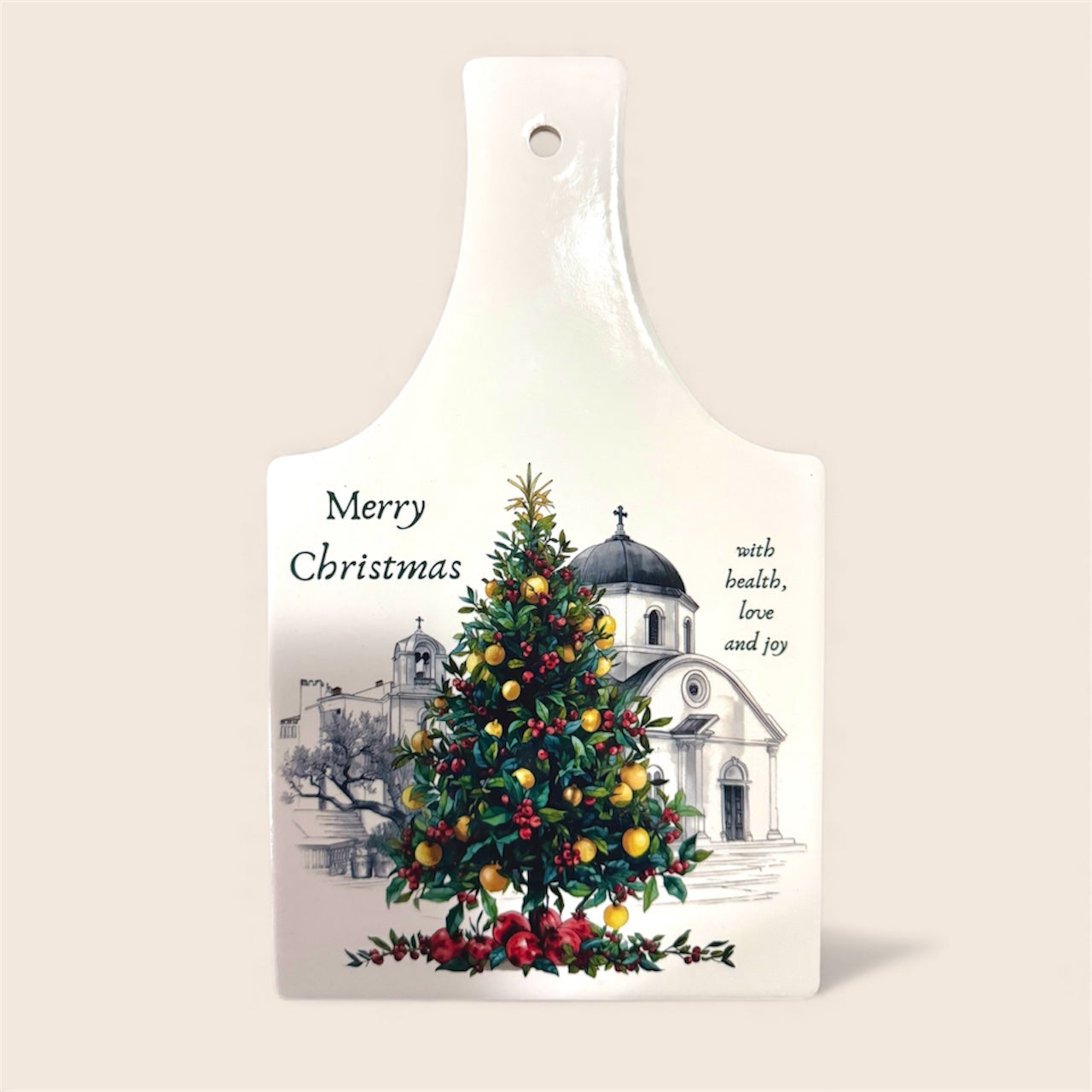Merry Christmas Pot Holder