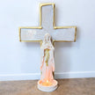Mother Mary Tea-light Cross