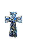 Lapis Lazuli Crystal Cross