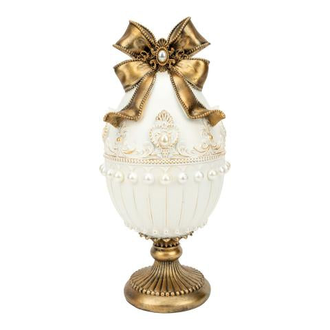 Elegant Bow Egg Finial
