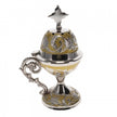 Silver & Gold Incense Burner