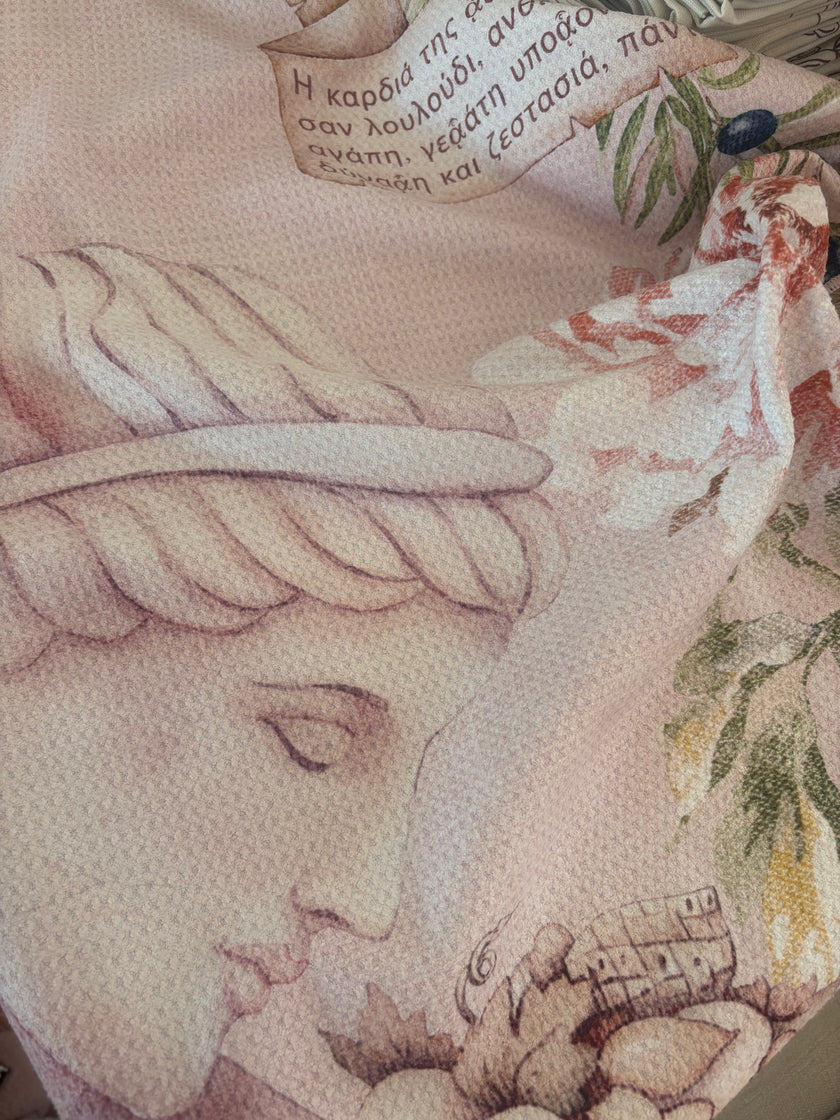 Grecian Tea Towel