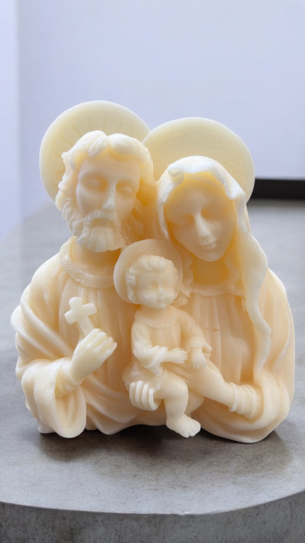 Holy Family Faith Candle Large