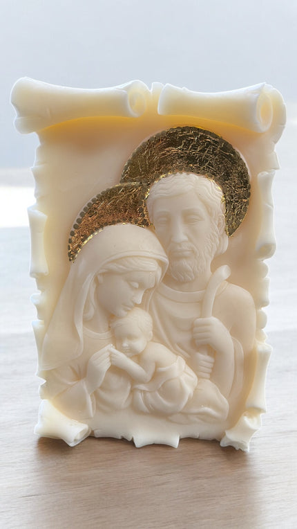 Holy Family Faith Candle