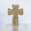 Crystal Clear Quartz Crystal and Gem Cross