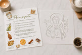 Saint Phanourios Stencil Pack