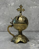 Standing brass censer