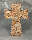 Amber crystal cross