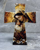 Madonna and Child mosaic cross