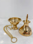 Hanging Brass Incense Burner