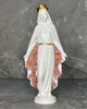 Mother Mary statue in rose quartz