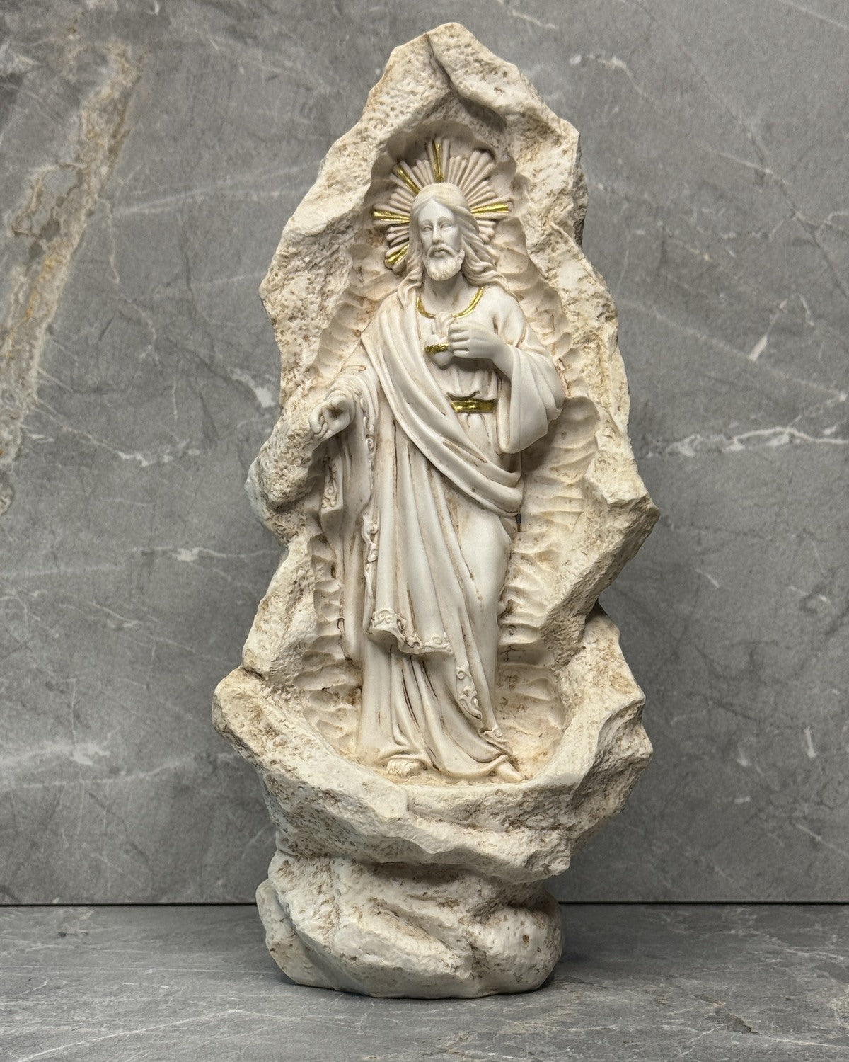 Sacred Heart grotto statue