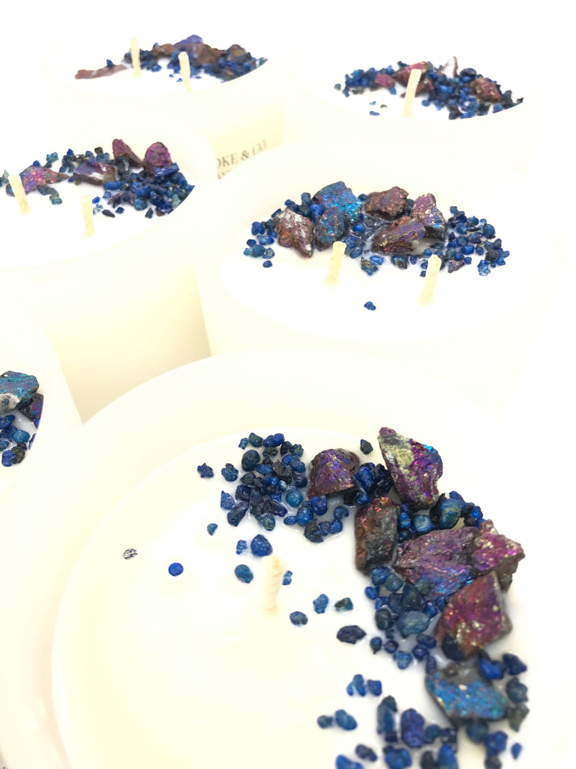 Limited Edition St Kypriano Crystal Candle hun