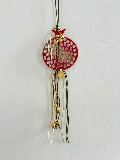 Pomegranate hanging amulet