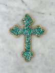 Orthodox Amazonite Crystal Cross