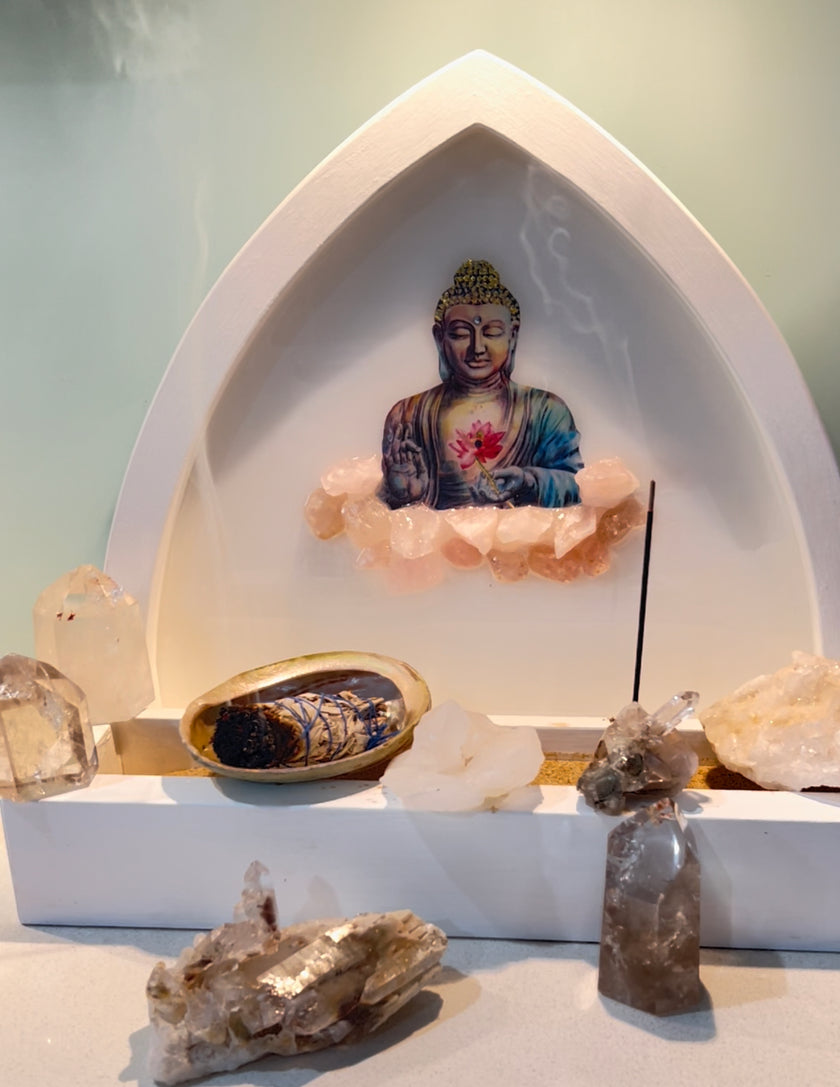 Bespoke Crystal Icon Altar