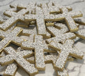 Howlite Crystal Cross