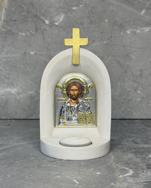 Jesus Orthodox Candle Altar