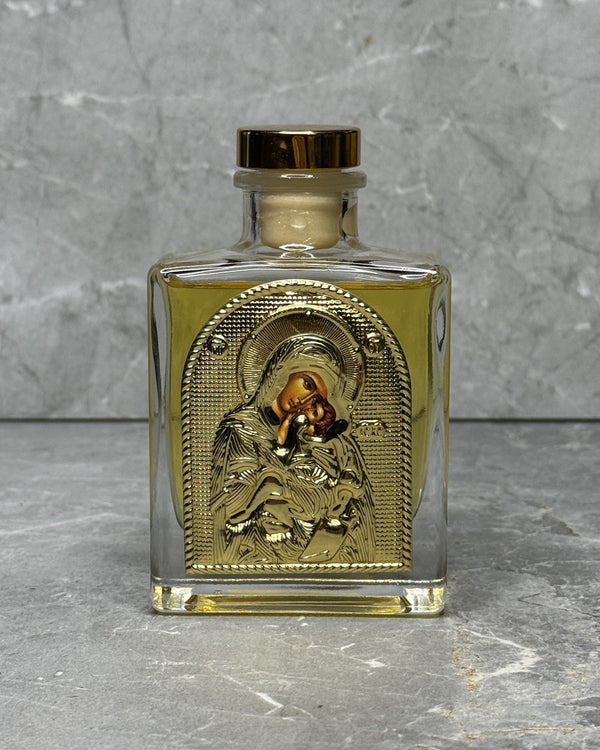Frankincense Room Diffuser Orthodox Mother Mary and Jesus Icon