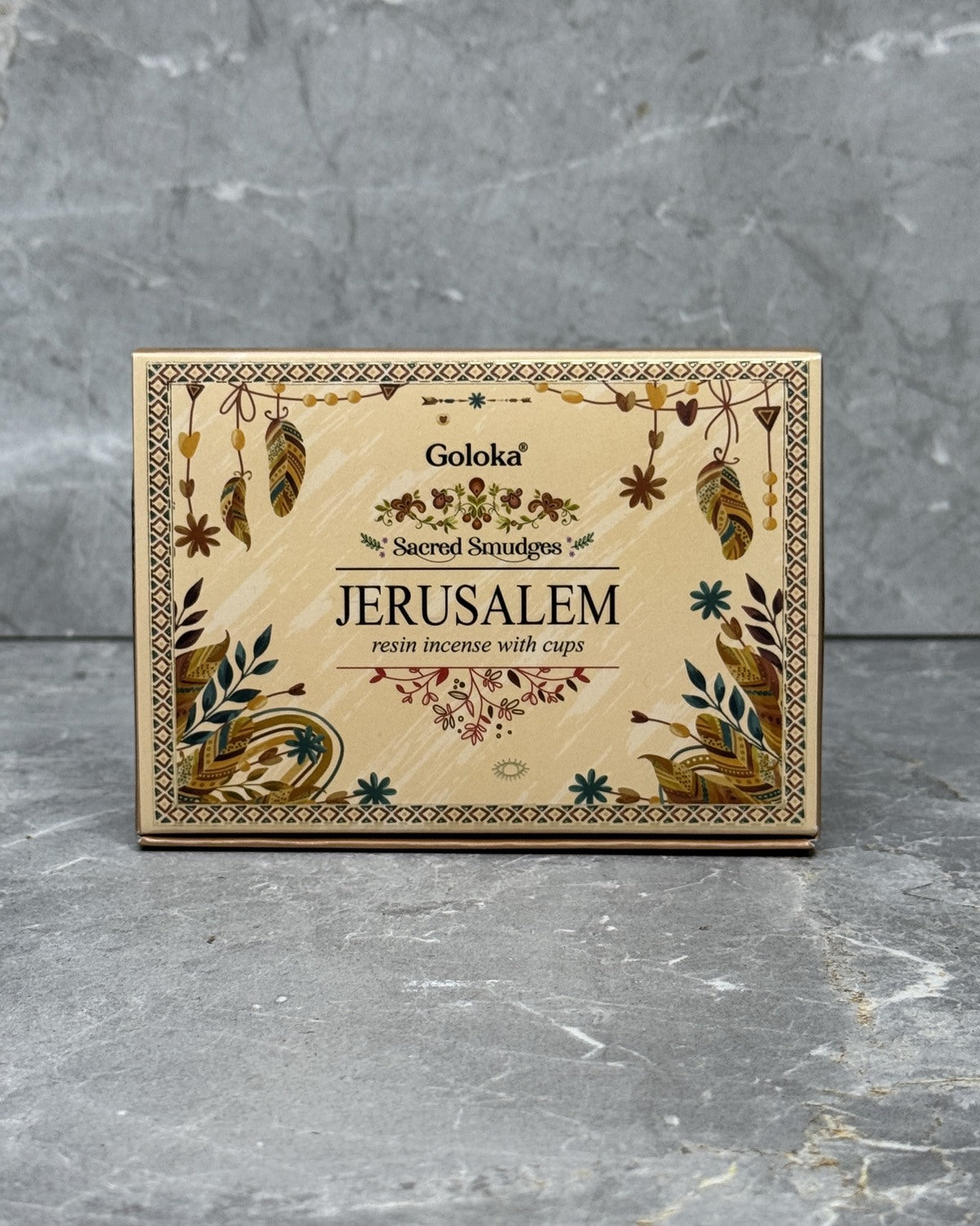 Jerusalem Resin Incense Cup