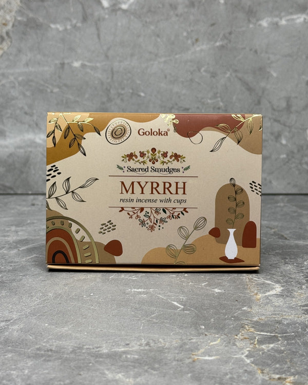 Myrrh Resin Incense Cups
